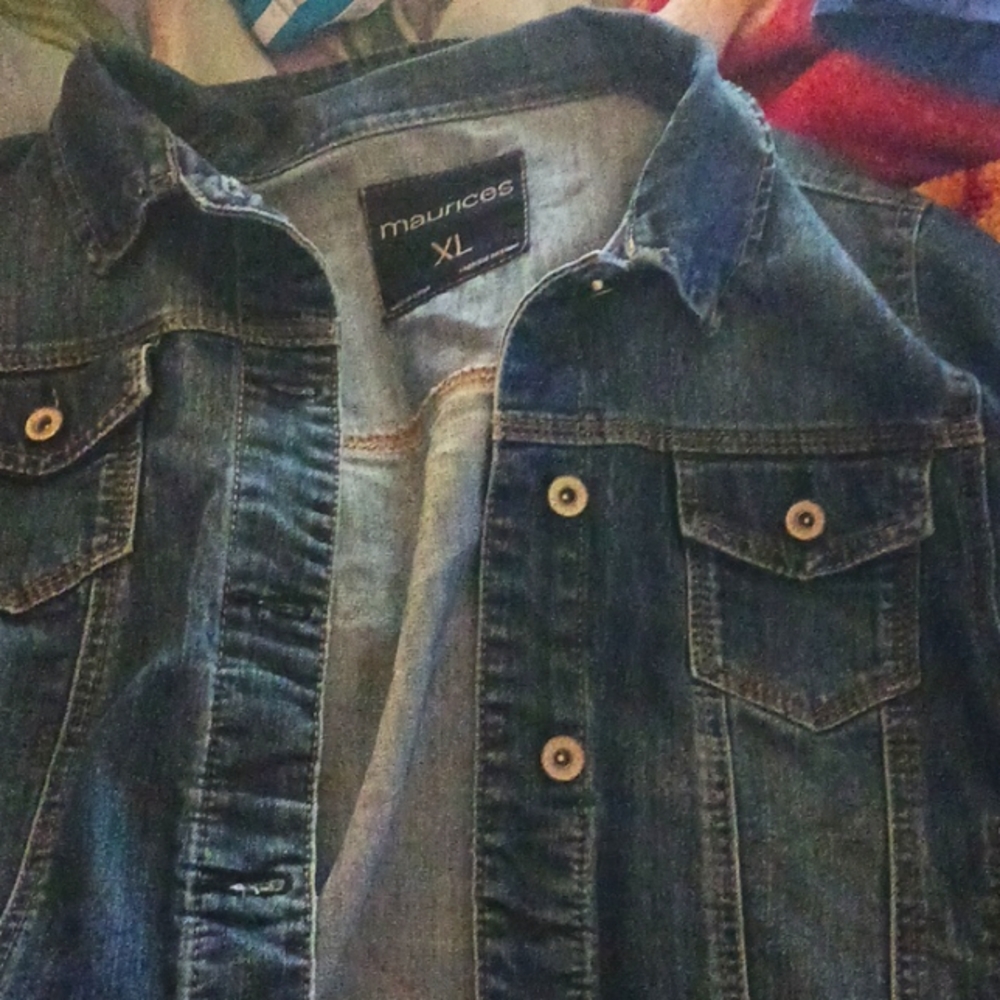 Jean jacket Denim,inside pockets